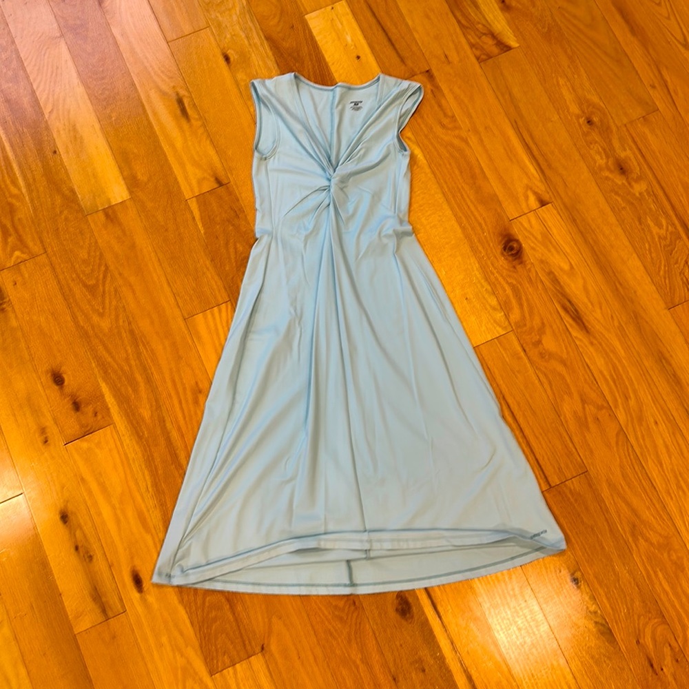Patagonia Bandha Dress Light Blue Medium